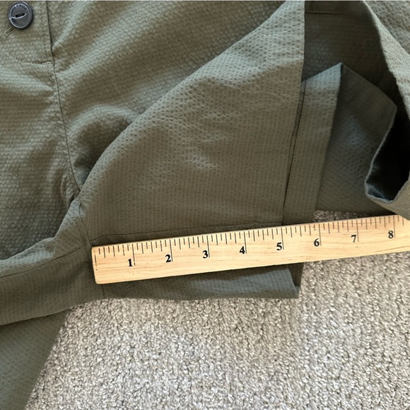 RAG & BONE‎ Camille belted cotton-blend seersucker shorts size 6 - Picture 4 of 7